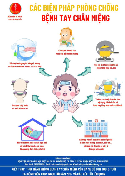 Khuyến cáo phòng chống bệnh Tay - chân - miệng