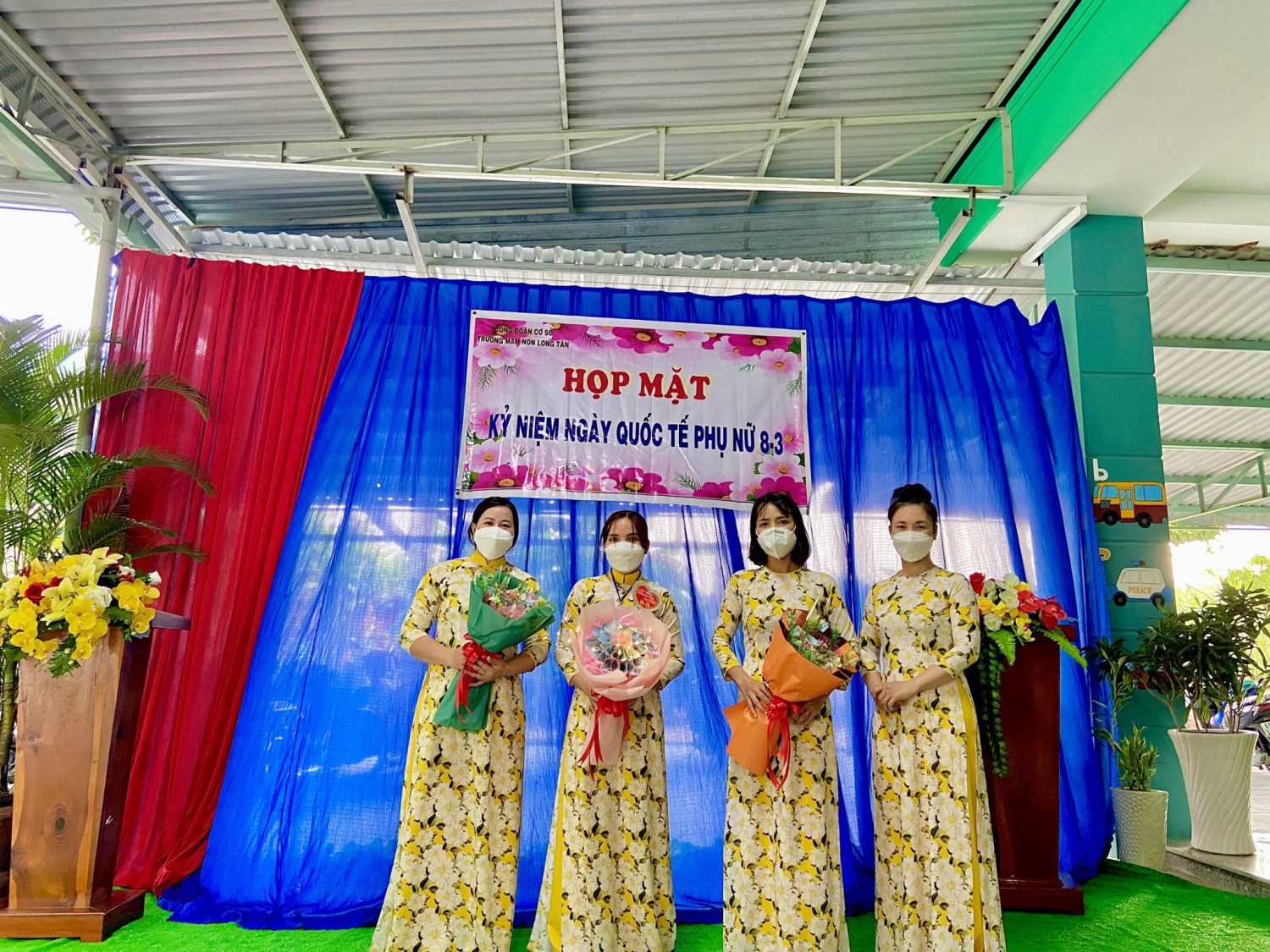 CĐCS mầm non Long Tân năm học 2021 - 2022