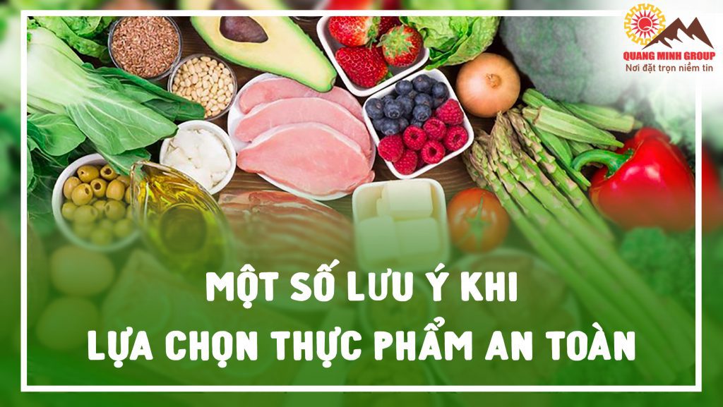 LỰA CHỌN THỰC PHẨM TẾT AN TOÀN VÀ CHẤT LƯỢNG